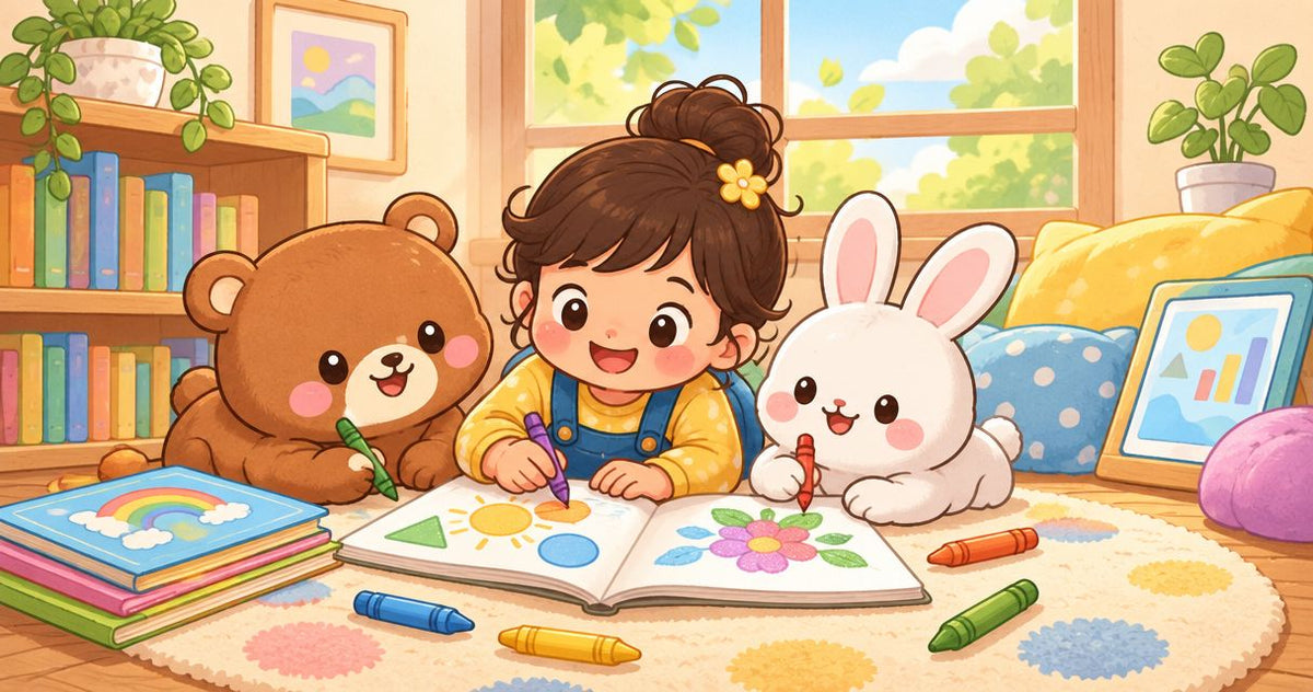 How to use preschool activity books without a rigid schedule