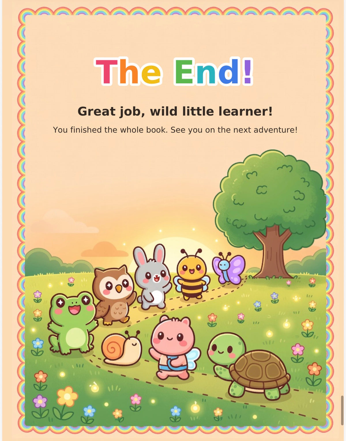 Wild Little Learners: Preschool–1st Grade Workbook